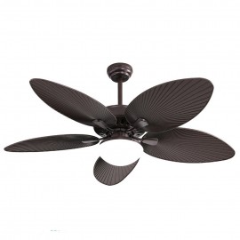 Ventilador Borasco DC Marron 132Ø 24w 5 Aspas Mando Memoria y temporizador 173191502