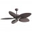 Ventilador Borasco DC Marron 132Ø 24w 5 Aspas Mando Memoria y temporizador 173191502