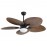 Ventilador Chaw DC Negro-marron 132Ø 24w 5 Aspas Mando Memoria y temporizador 173291509