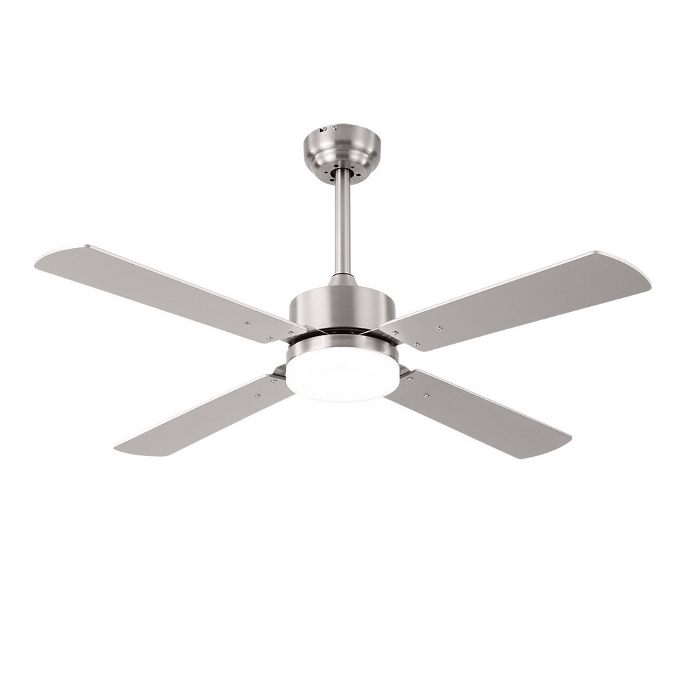 Ventilador Hupe DC Niquel 107Ø 18w 4 Aspas Mando Memoria y temporizador 173591403