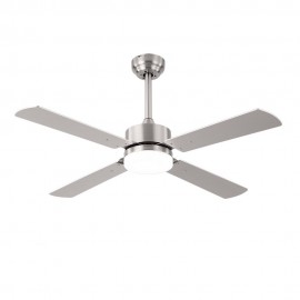 Ventilador Hupe DC Niquel 107Ø 18w 4 Aspas Mando Memoria y temporizador 173591403