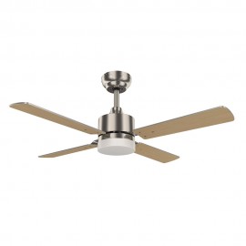 Ventilador Hupe DC Niquel 107Ø 18w 4 Aspas Mando Memoria y temporizador 173591403