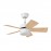 Ventilador Marta DC Blanco 76Ø 36W 5 Aspas Blanco-haya Mando Memoria y Temporizador 175891501