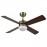 Ventilador Sofia DC Cuero 107Ø 2xE27 4Aspas Cerezo-nogal Mando y Temporizador 175992436