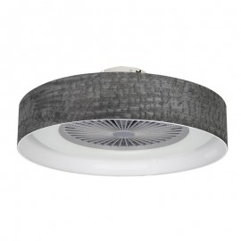 Ventilador Jerte Madera Negra 60Ø 72w 5Aspas Mando ,Memoria, Dimable y Temporizador 176891509