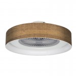 Ventilador Jerte Madera Oscura 60Ø 72w 5Aspas Mando ,Memoria, Dimable y Temporizador 176891584
