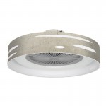 Ventilador Odra Cemento Gris 60Ø 72w 5Aspas Mando ,Memoria, Dimable y Temporizador 177191528