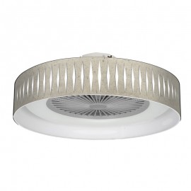 Ventilador Piron Cemento Gris-blanco 60Ø 72w Mando ,Memoria, Dimable y Temporizador 177291528