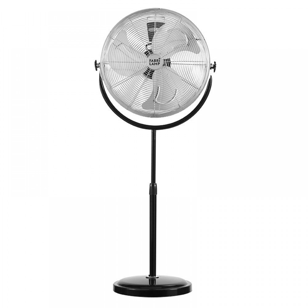 Ventilador Trascias De pie Negro 55Ø 120w Regulable y Orientable 181241009