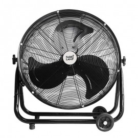 Ventilador Industrial Poniente Negro 64Ø 180w Con ruedas y Orientable 181371009