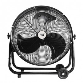 Ventilador Poniente Industrial Negro 86Ø 240W Orientable Ruedas 181371109