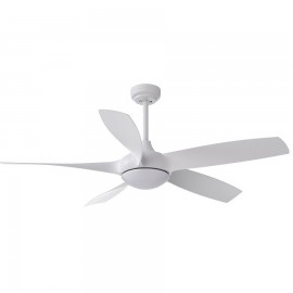Ventilador Galleo DC Blanco 137Ø 24w 5 Aspas Mando Memoria y temporizador 181591501