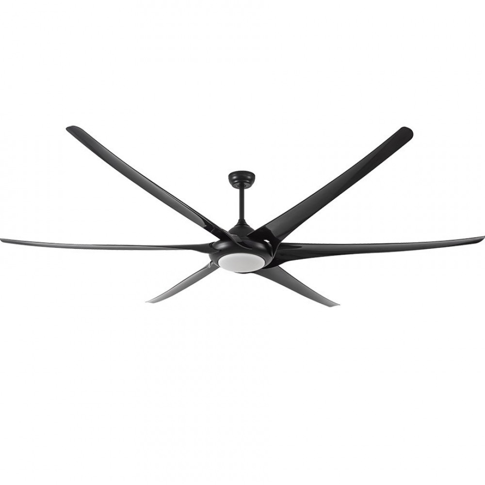 Ventilador Moncayo DC Negro 254Ø 30w 6Aspas Mando Memoria y temporizador 181691609