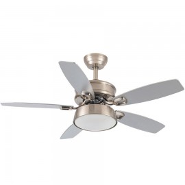 Ventilador Braw DC Niquel 106,7Ø 30w Mando Memoria y temporizador 181891510