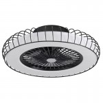 Ventilador Albonez DC Negro 53Ø 72w Mando Memoria Dimable y Temporizador 182691509
