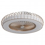 Ventilador Albonez DC Dorado 53Ø 72w Mando Memoria Dimable y Temporizador 182691529