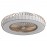 Ventilador Albonez DC Dorado 53Ø 72w Mando Memoria Dimable y Temporizador 182691529
