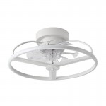 Ventilador Dc Bora DC Blanco 50Ø 60w Mando Memoria Dimable y Temporizador 182791301