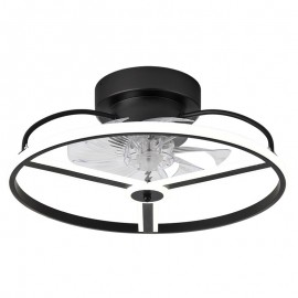 Ventilador Dc Bora DC Negro 50Ø 60w Mando Memoria Dimable y Temporizador 182791309