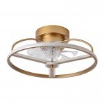 Ventilador Dc Bora DC Dorado 50Ø 60w Mando Memoria Dimable y Temporizador 182791329