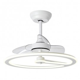 Ventilador Chom DC Blanco 62Ø 110w 3 Aspas Mando Memoria y Temporizador 182891301