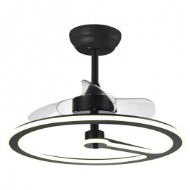Ventilador Chom DC Negro 62Ø 110w 3 Aspas Mando Memoria y Temporizador 182891309