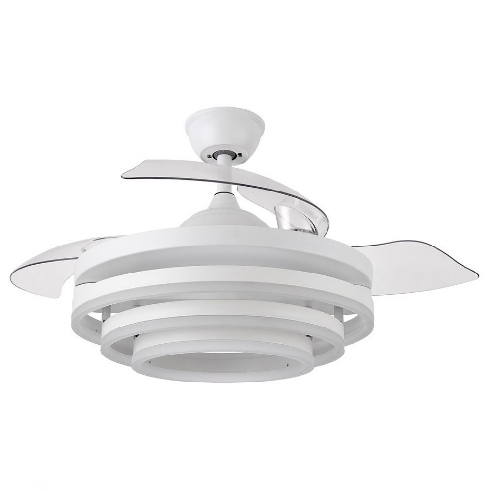Ventilador Kai DC Blanco Plegable 107Ø 72w 3 Aspas Mando Memoria y Temporizador 183193401