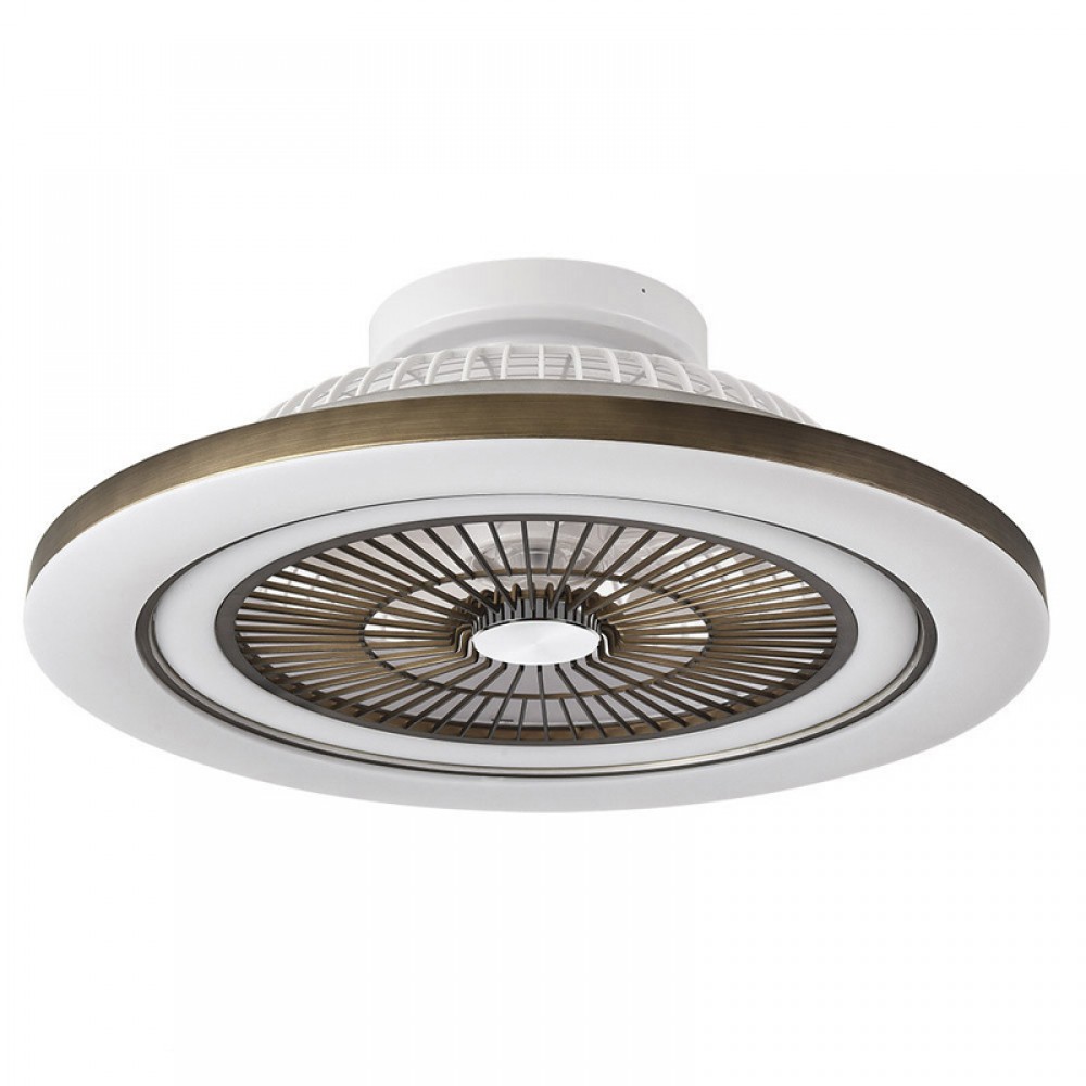Ventilador Mato DC Cuero 58Ø 72w 5 Aspas Mando ,Memoria, Dimable y Temporizador 183391514