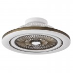 Ventilador Mato DC Cuero 58Ø 72w 5 Aspas Mando ,Memoria, Dimable y Temporizador 183391514