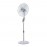 Ventilador Floxo De pie Blanco-gris 45Ø 45w Regulable, Mando y Temporizador 183541001