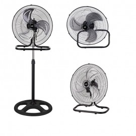 Ventilador Recio 3 En 1 Negro 50Ø 70w Oscilante 183771009
