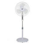 Ventilador Etesio De Pie Blanco 43Ø 40w Oscilante 3 Aspas 183941001