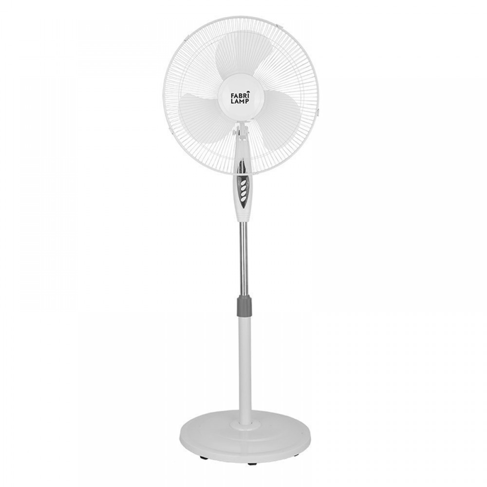 Ventilador Bise De Pie Blanco 43Ø 45w Oscilante Mando Y Temporizador 184041001