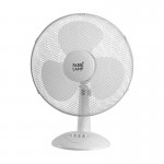 Ventilador Cape Sobremesa Pequeño Blanco 27Ø 25w 3 Aspas Oscilante 184171201