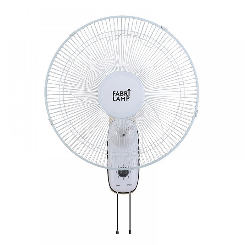 Ventilador Cudo De Pared Blanco 43Ø 45w Oscilante 184261001