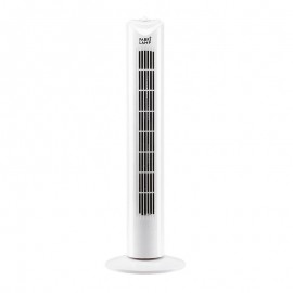 Ventilador Tero De Torre Blanco 80 Cm 50w Oscilante Temporizador 184571001