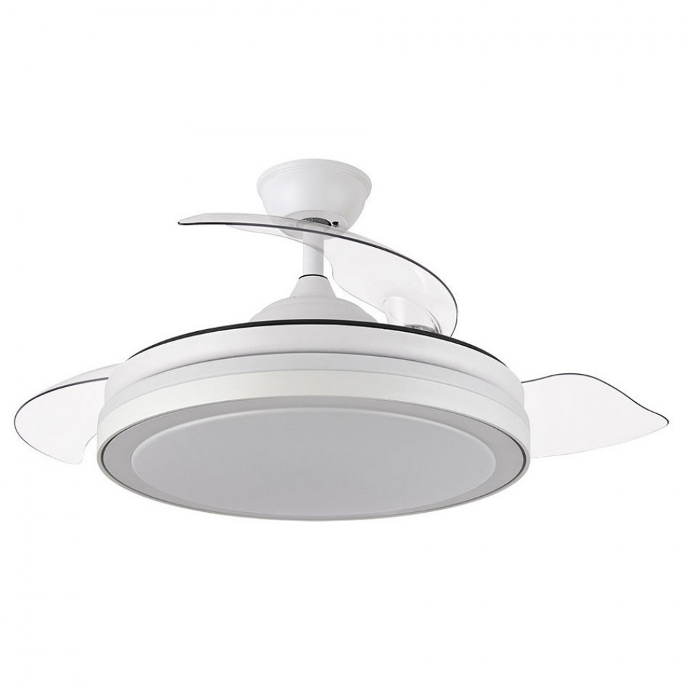 Ventilador Esparta DC Blanco Plegable 110Ø 72W Mando memoria y Temporizador 184791401