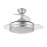 Ventilador Mini Esparta DC Plata Plegable 91Ø 72w Mando Memoria y Temporizador 184799010