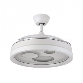 Ventilador Turia DC Blanco Plegable 110Ø 72W Mando memoria y Temporizador 184891401