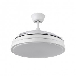 Ventilador Dc Tracia Blanco 3 Aspas 72W CCT Mando Memoria Temporizador