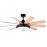 Ventilador Pireo DC Negro 132Ø 36W 9 Aspas Reversibles Mando Memoria y Temporizador 185391982