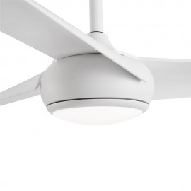 Ventilador Patras DC Blanco 132Ø 24W 3 Aspas Mando Memoria y Temporizador 185491301