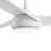 Ventilador Patras DC Blanco 132Ø 24W 3 Aspas Mando Memoria y Temporizador 185491301