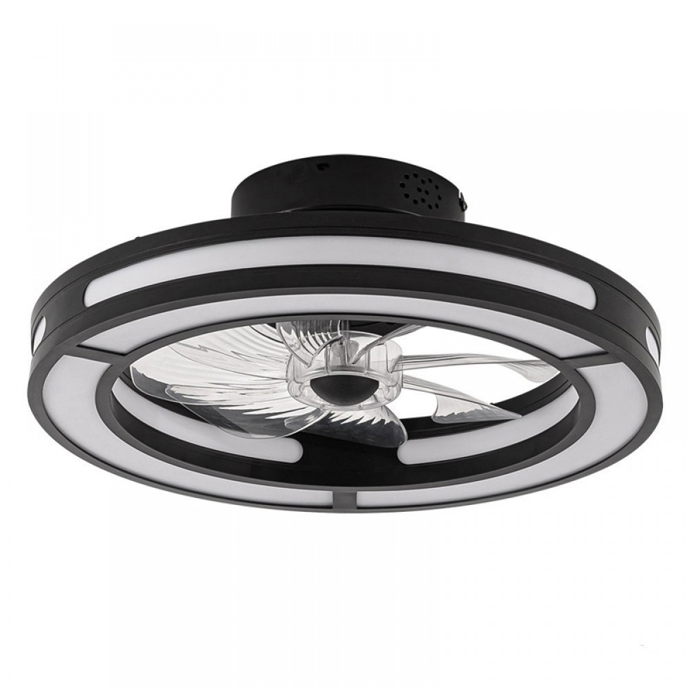 Ventilador Kastoria DC Negro 50Ø 58W 8 Aspas Mando Memoria y Temporizador 185791809