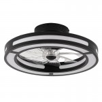 Ventilador Kastoria DC Negro 50Ø 58W 8 Aspas Mando Memoria y Temporizador 185791809