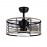 Ventilador Pella DC Negro-Madera 50Ø 24W 3 Aspas Mando Memoria y Temporizador 185891309