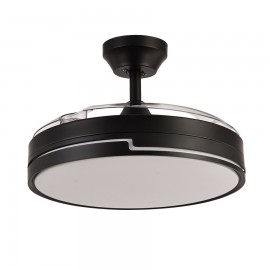 Ventilador Olimpia DC Negro Plegable 107Ø 72W Mando Memoria y Temporizador 185991409