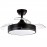 Ventilador Mini Olimpia DC Negro Plegable 91Ø 48w Mando Memoria Y Temporizador 185999009