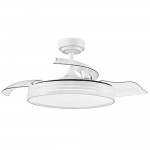Ventilador Micenas DC Blanco Plegable 108Ø 72W Mando Memoria y Temporizador 186091401