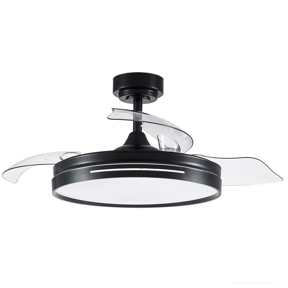 Ventilador Micenas DC Negro Plegable 108Ø 72W Mando Memoria y Temporizador 186091409